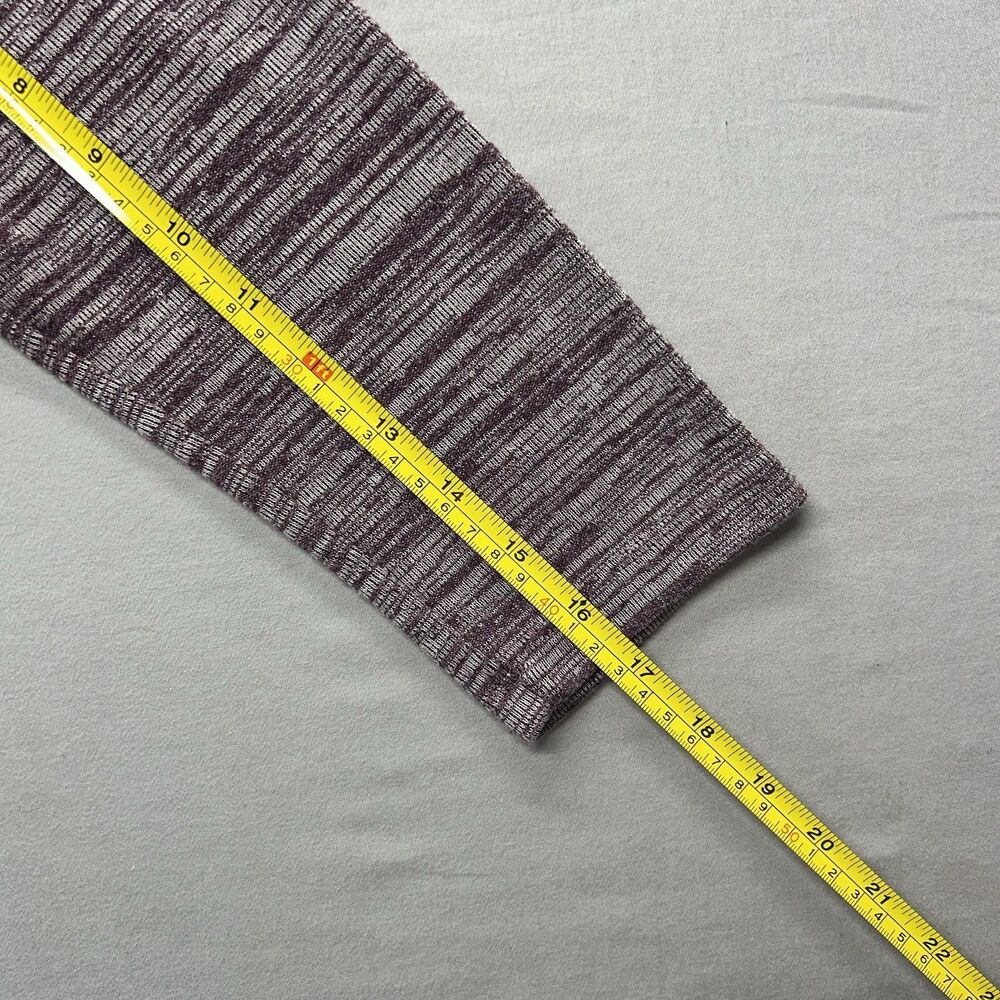 St John Bay Active Size Large Purple V-neck Sweater - Picture 6 of 6